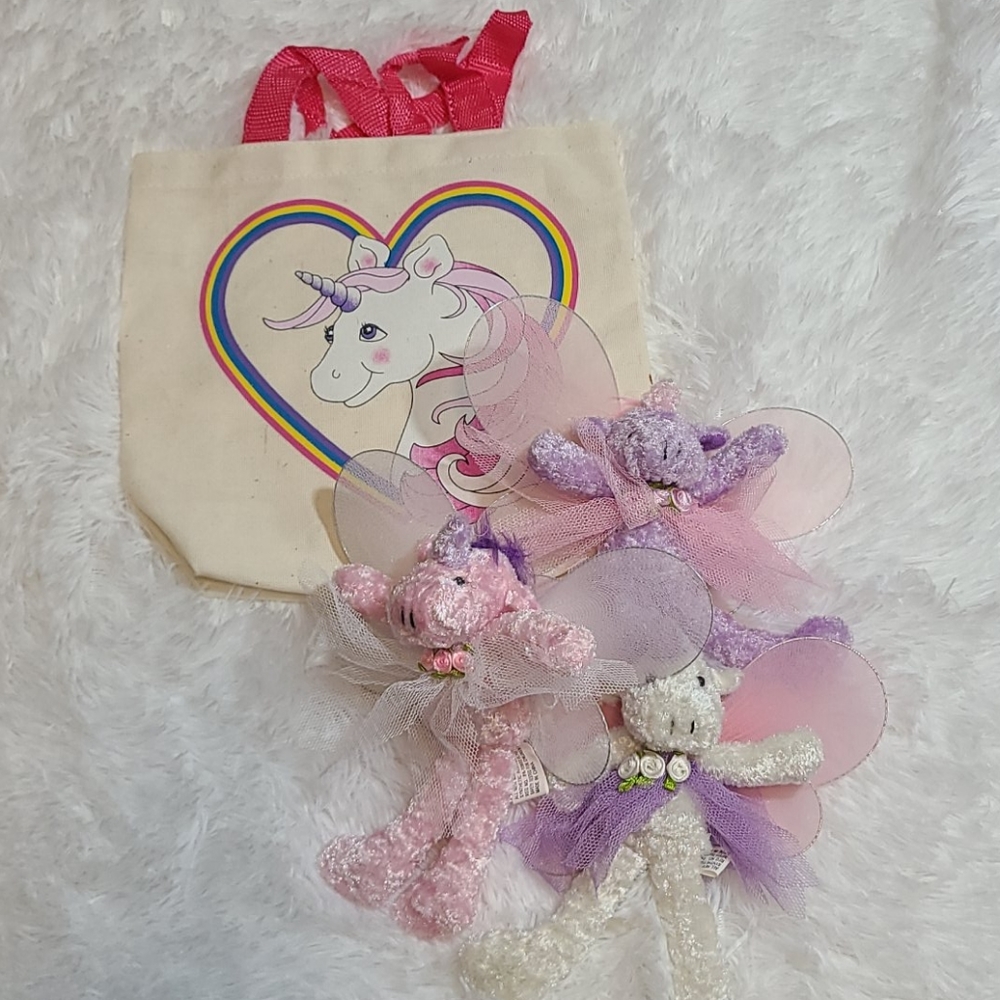 Unicorn Fairy Bundle with Rainbow Unicorn Bag